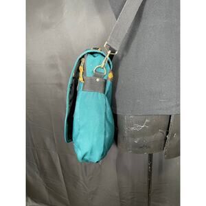 Vintage ESPRIT Rough Ready Canvas Messenger Bag, Many Pockets, Adjustable Strap